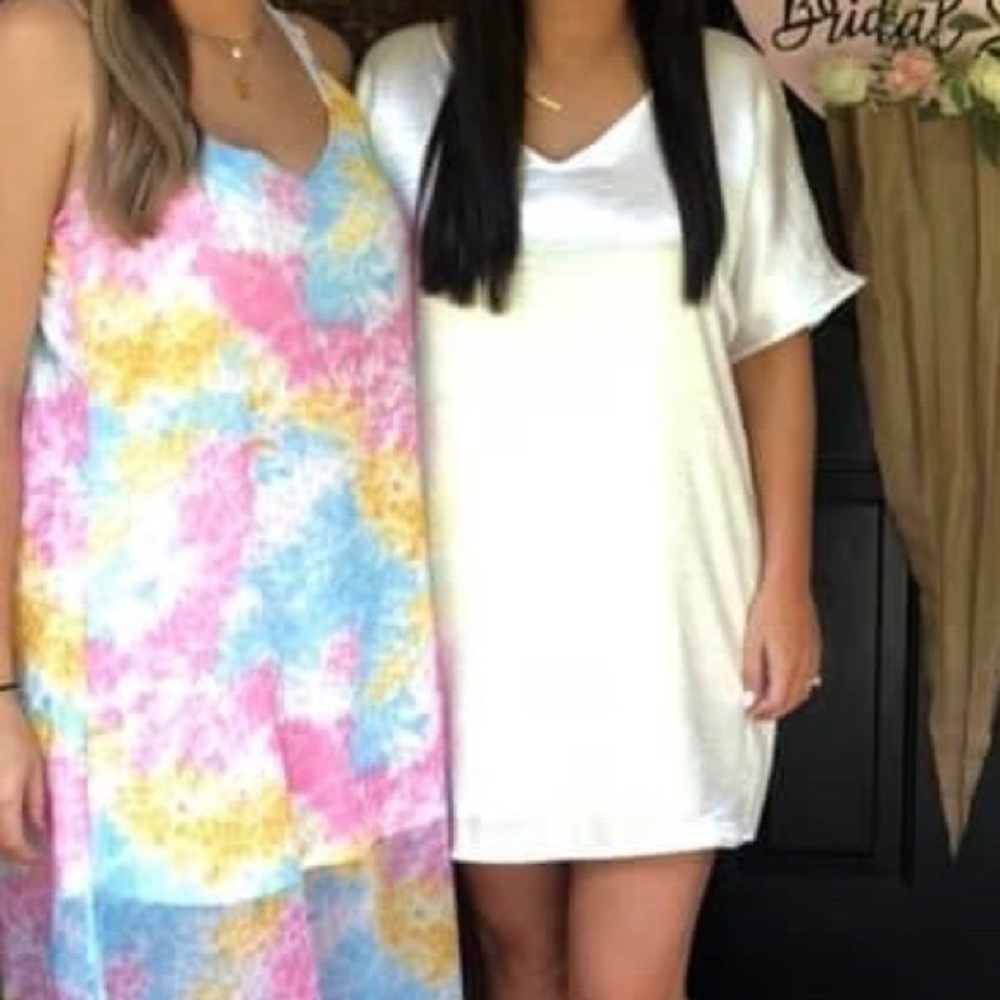 White dress